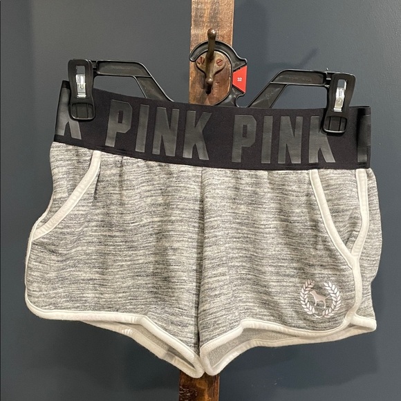 PINK Victoria's Secret Heather Gray Shorts - Picture 1 of 4